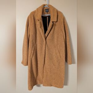 The Limited Camel Teddy Jacket